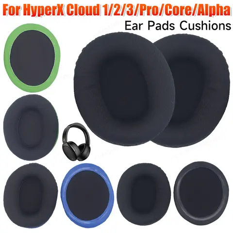 이어 컵 커버 헤드폰 이어 패드 폼 이어 쿠션 이어패드 HyperX Cloud 1/2/Pro/Core/Alpha/Alpha S/Flight와 호환 가능