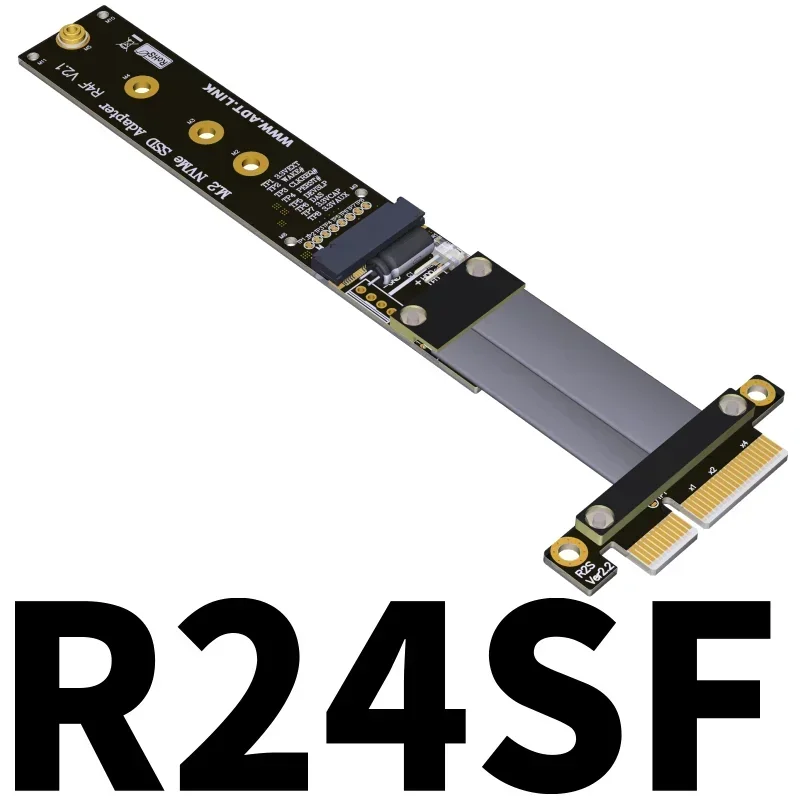 

Удлинительный кабель M.2 NVMe SSD на PCIe x4 M.2 Key 2280 22110, адаптер-удлинитель Riser Card sdd