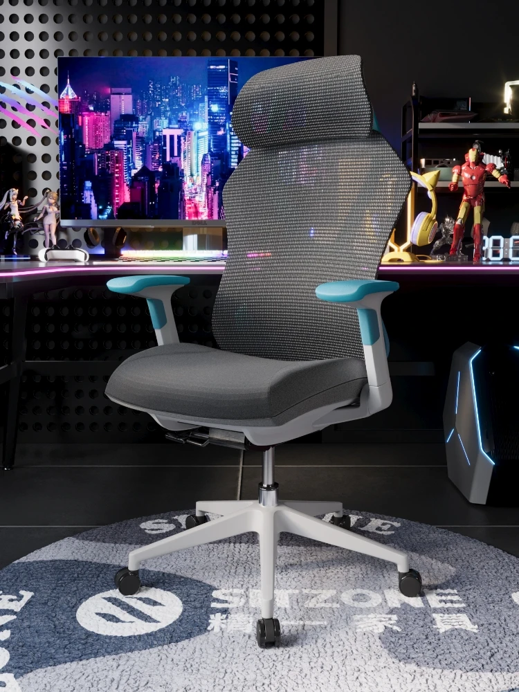 Computer, esports, gaming, dormitories, family waist seats, reclining, live streaming, comfortable, and long sitting swivel