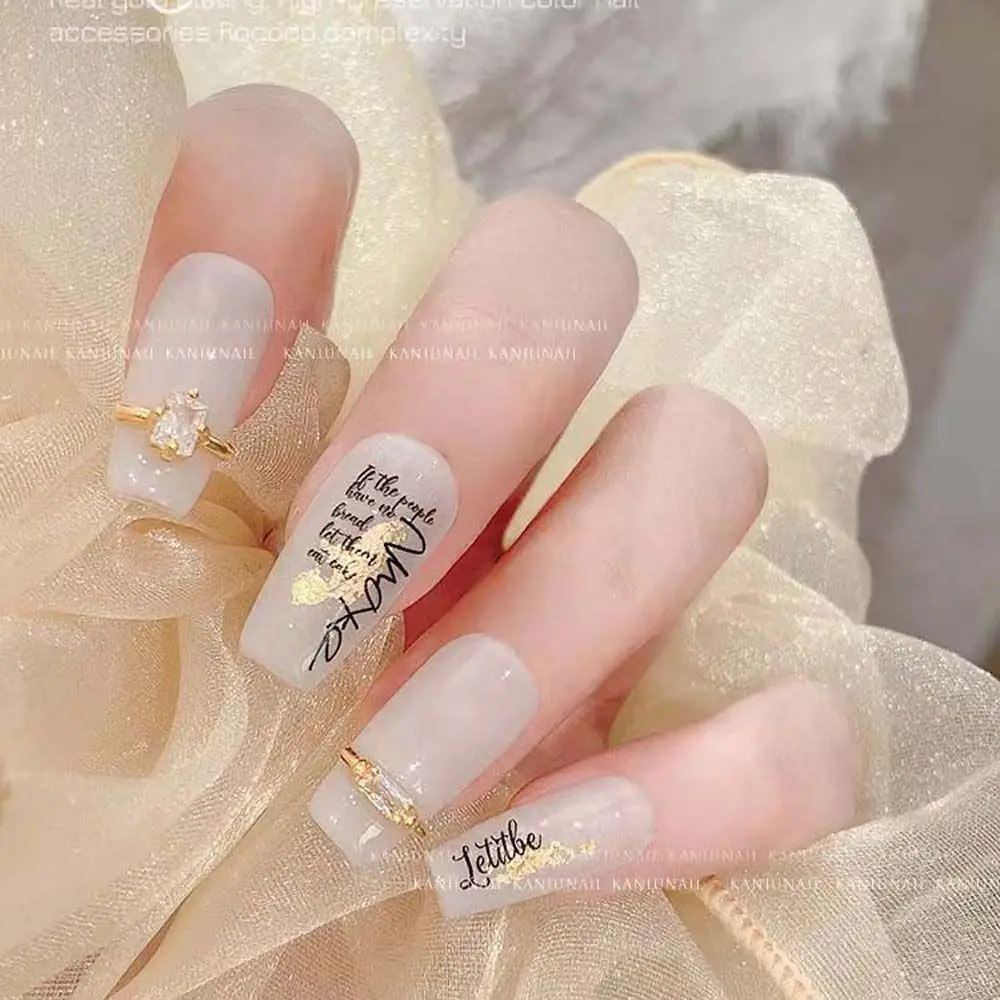 Nail Jewelry Zircon Silver/Gold Crystal Nail Ornaments Ring Nail Charms Nail Rhinestone Zircon Jewelry Nail Art Decorations