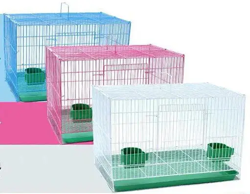 

Manufacturers Supply Rabbit Cages Encrypted Thick Iron Large Bird Cages