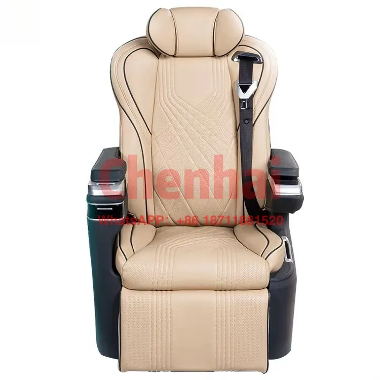 Customize Custom Electric Business Luxury Van Car Seat Conversion VIP Folding Car Back Seat For Vito Hiace V260 Coaster Sprinter