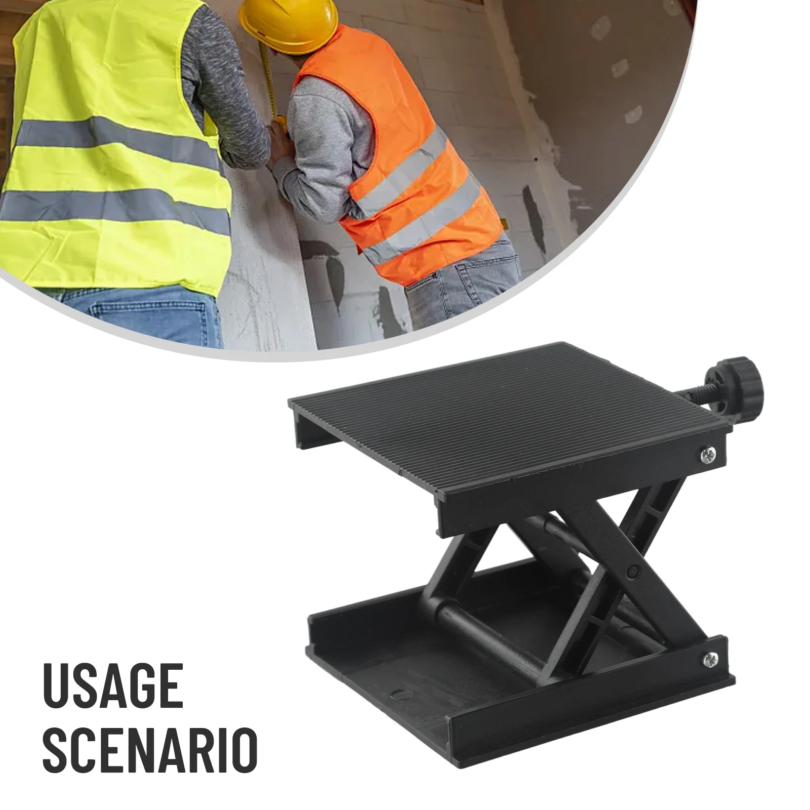 Mesa de elevação de roteador de plástico, máquinas para trabalhar madeira, suporte de elevação de laboratório, plataforma de elevação manual,