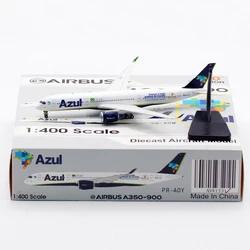 AV4153 Alloy Collectible Plane Gift Aviation 1:400 Azul AIRLINES Airbus A350-900 Diecast Aircraft Jet Model PR-AOY Tractor+Stand