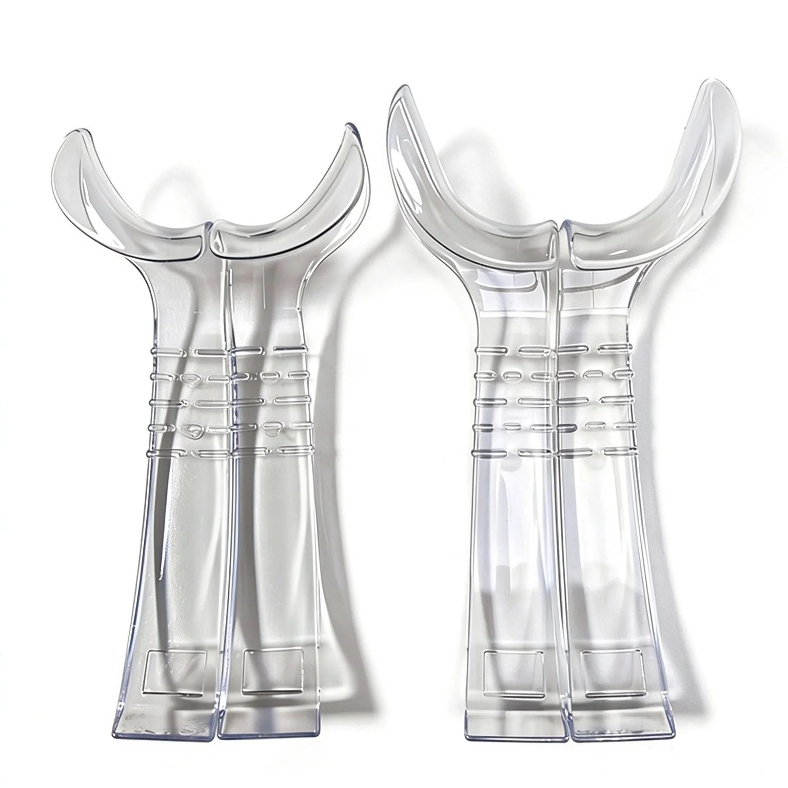 4pcs Dentalhalf Side Hook Lip Retractor Intraoral Supporting Device Mouth Opener Transparent Cheek Retractor