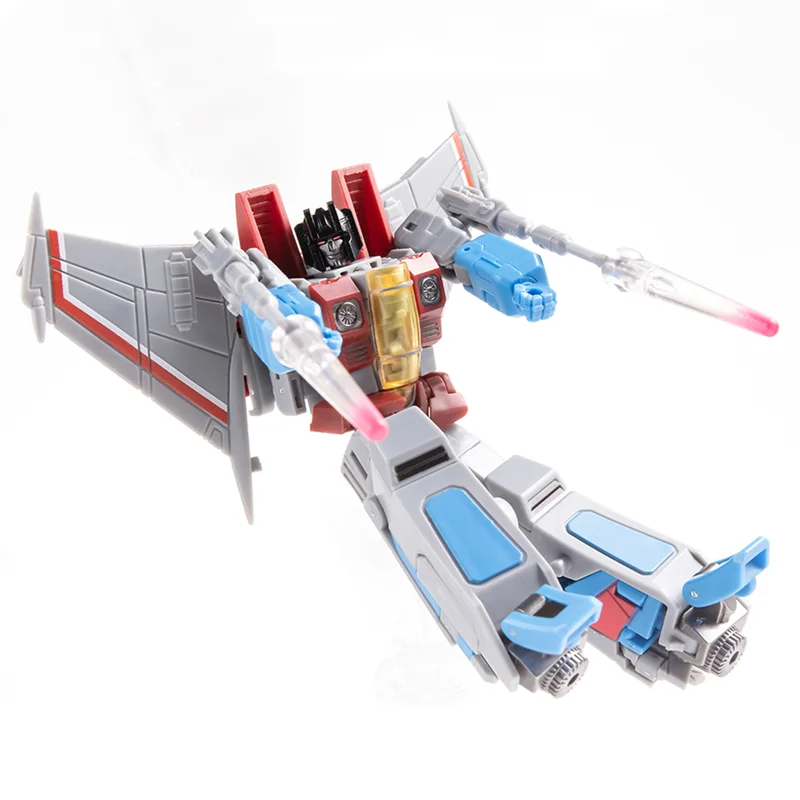 NEW   JINBAO Transformation FG-04 FG04 Starscream False Eperor Air Craft With Stand And Cape Crown Action Figure With Box