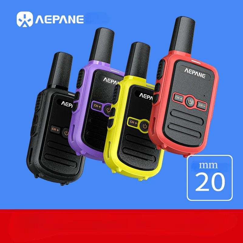 Walkie Talkie profesional de 2 piezas, juguete de interacción entre padres e hijos, al aire libre para acampar, Mini Walkie Talkie recargable para Hotel