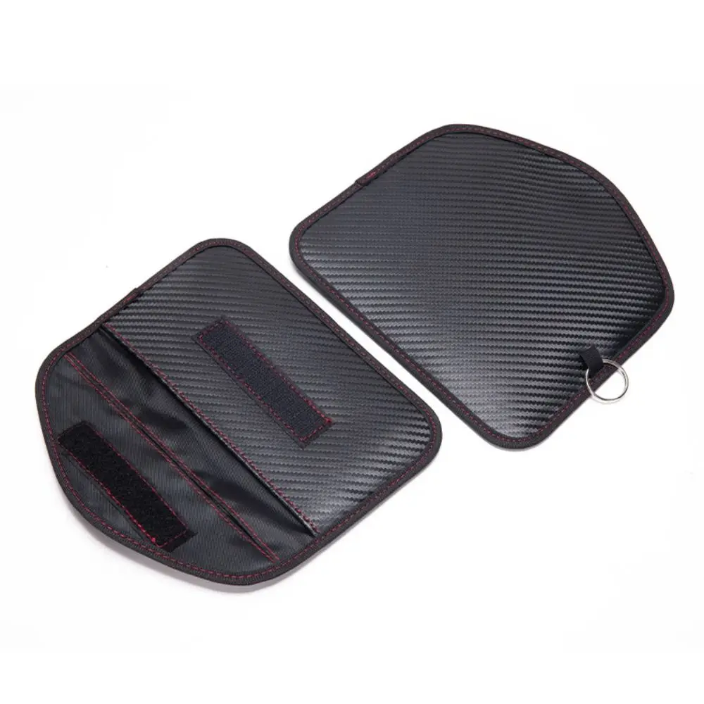 New Universal Car Key Signal Blocking Bag RFID Anti-theft Faraday Case Remote Control Anti-Radiation Signal Shielding Pouch