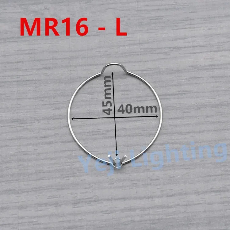 MR16 MR11 lamp cup spring clip Circular round for downlight Spotlight Fixed clip lighting accessories diy