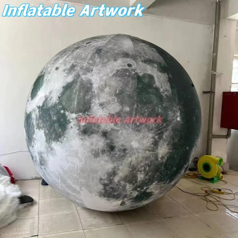 Customized Outdoor Indoor Giant Inflatable Moon Ball for Corporate Party Display Toys