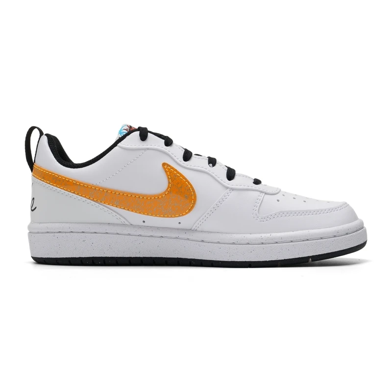 Nike women's shoes COURT color-blocked low-top sneakers, sports shoes, casual shoes, children's shoes IR1530-100