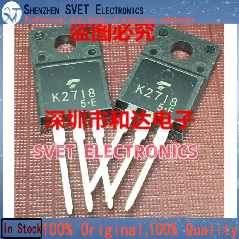 10PCS-50PCS  K2718 2SK2718  TO-220F MOS   Original In Stock Fast shipping