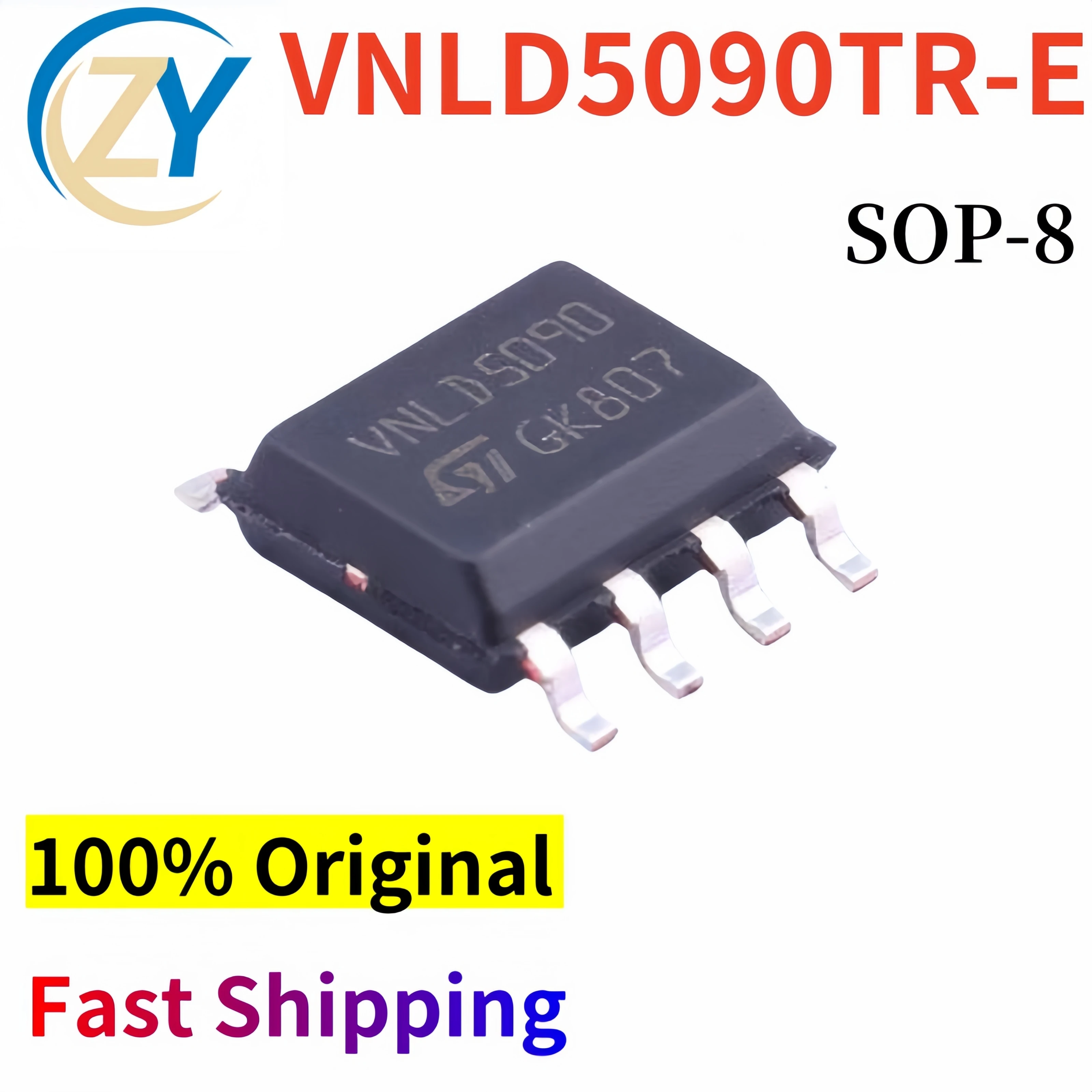 

(2pcs) VNLD5090TR-E SOP-8 VNLD5090 Gate Drivers 100% Original & In Stock