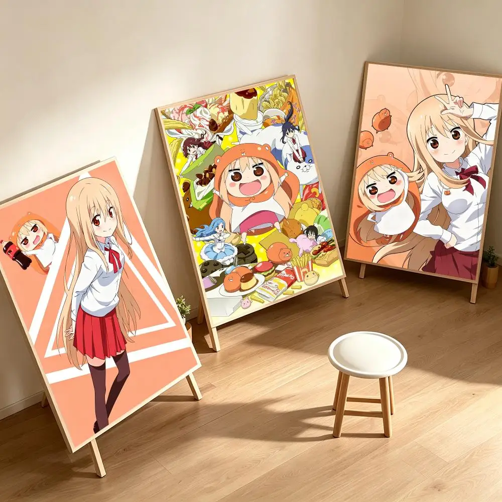 Himouto! Umaru-chan Poster Poster HD Printing Cozy Healing Style Wall Art Home Decor For Living Room Bedroom Gift