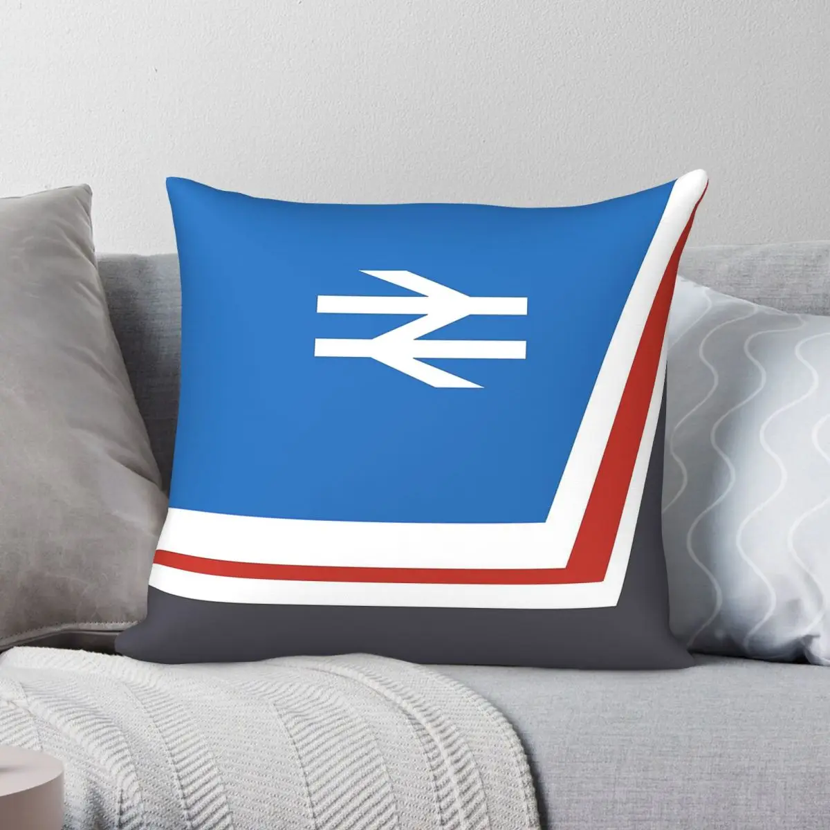 Network Southeast British Rail Pillowcase Polyester Linen Velvet Pattern Zip Decor Pillow Case Home Cushion Cover 18