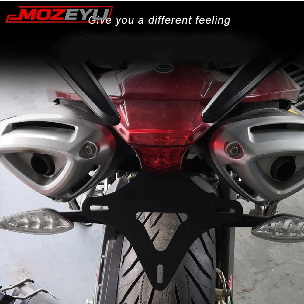 License Plate Bracket Licence Registration Holder For CFMOTO CF MOTO 400NK 150NK 650NK 2016~2023 400 NK 150NK 650NK 150 NK 650NK - view 6