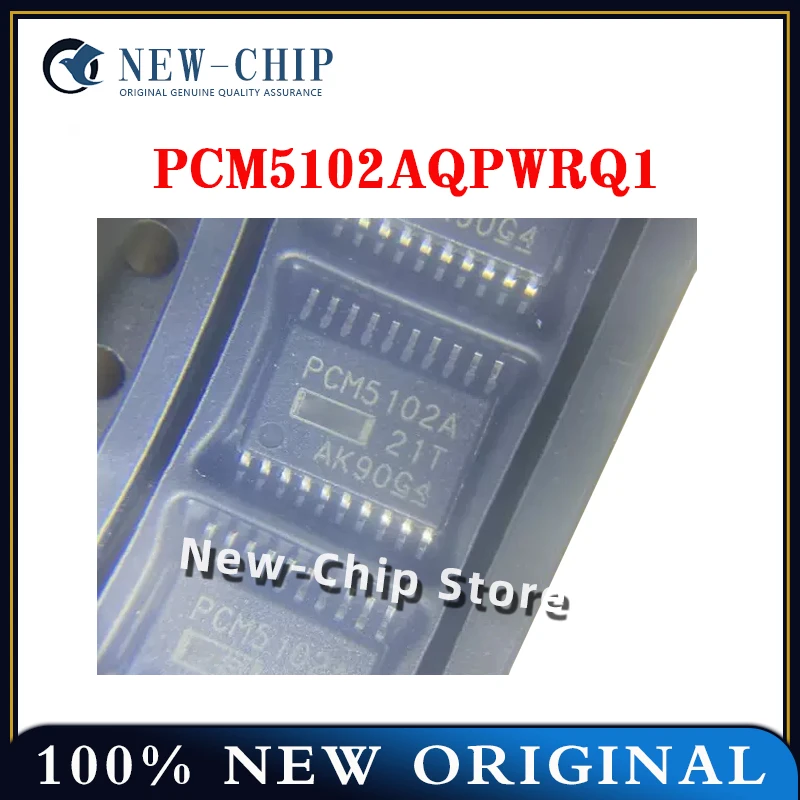 PCM5102AQPWRQ1, PCM5102A, TSSOP20, 2PCs-50PCs/로트, 오리지널 신제품