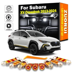 ZUORUI Car LED Interior Dome Light Reading Lamp Kit For Subaru XV Crosstrek 2013- 2018 2019 2020 2021 2022 2023 2024 Accessories