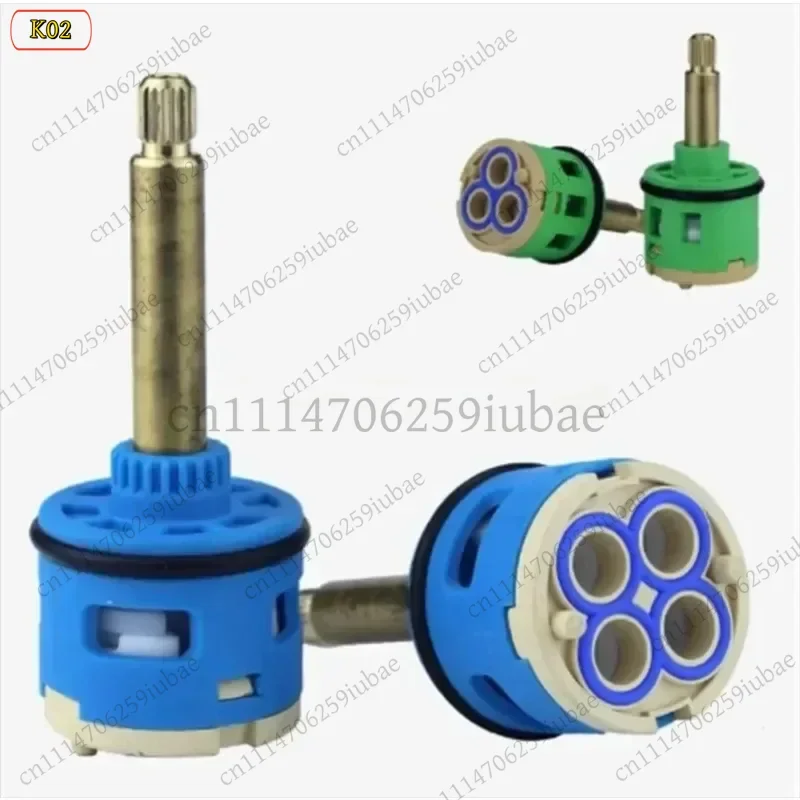df 1PC Faucet Cartridge Water Mixing Valve For Shower Head Bathtub 3/4 Position 28MM 33MM 35MM 37MM Diameter