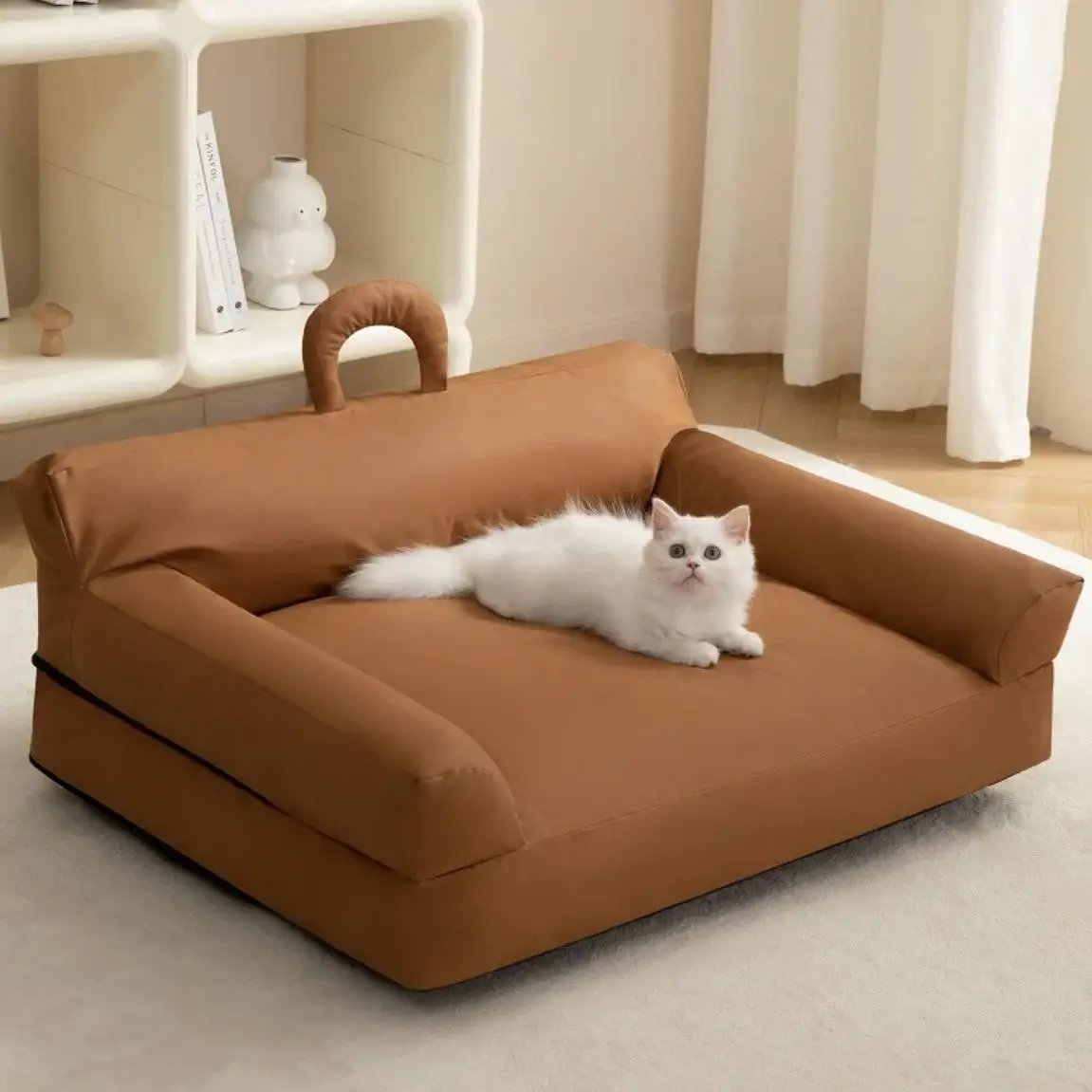 

Detachable Waable Pet Dog House Couch Winter Nest Mattr All Season Pet House Furniture Bed Mat
