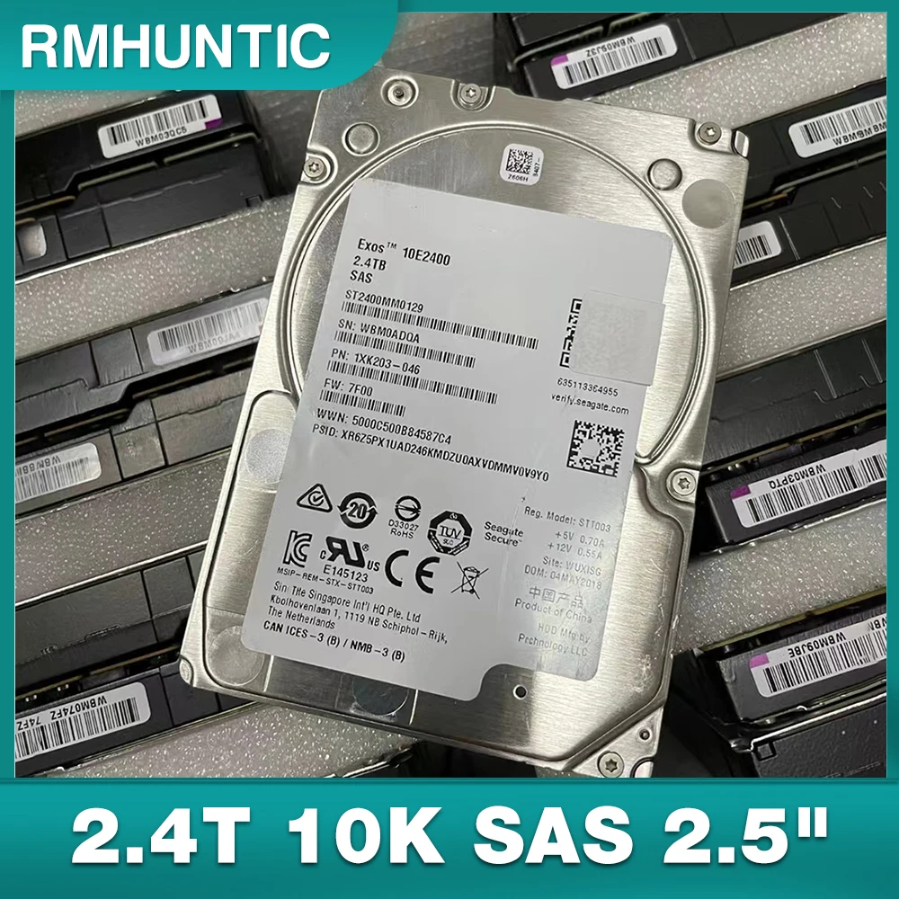 HDD For ST2400MM0129 Enterprise Server Hard Disk 2.4T 10K SAS 2.5