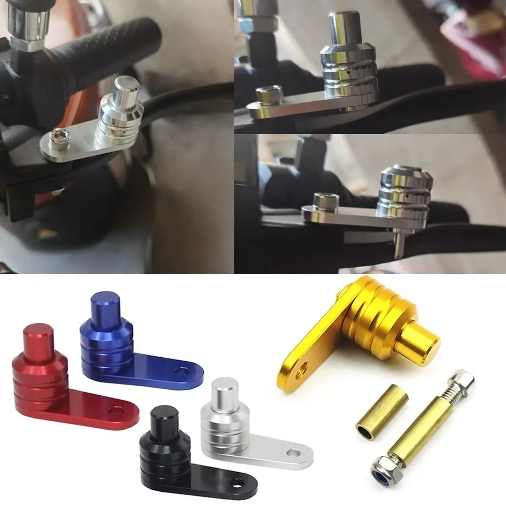 Multicolor Modification Electric Bike Motorcycle Brake Lever Lock Ramp Parking Lock Motorbike Accessories Brake Switch