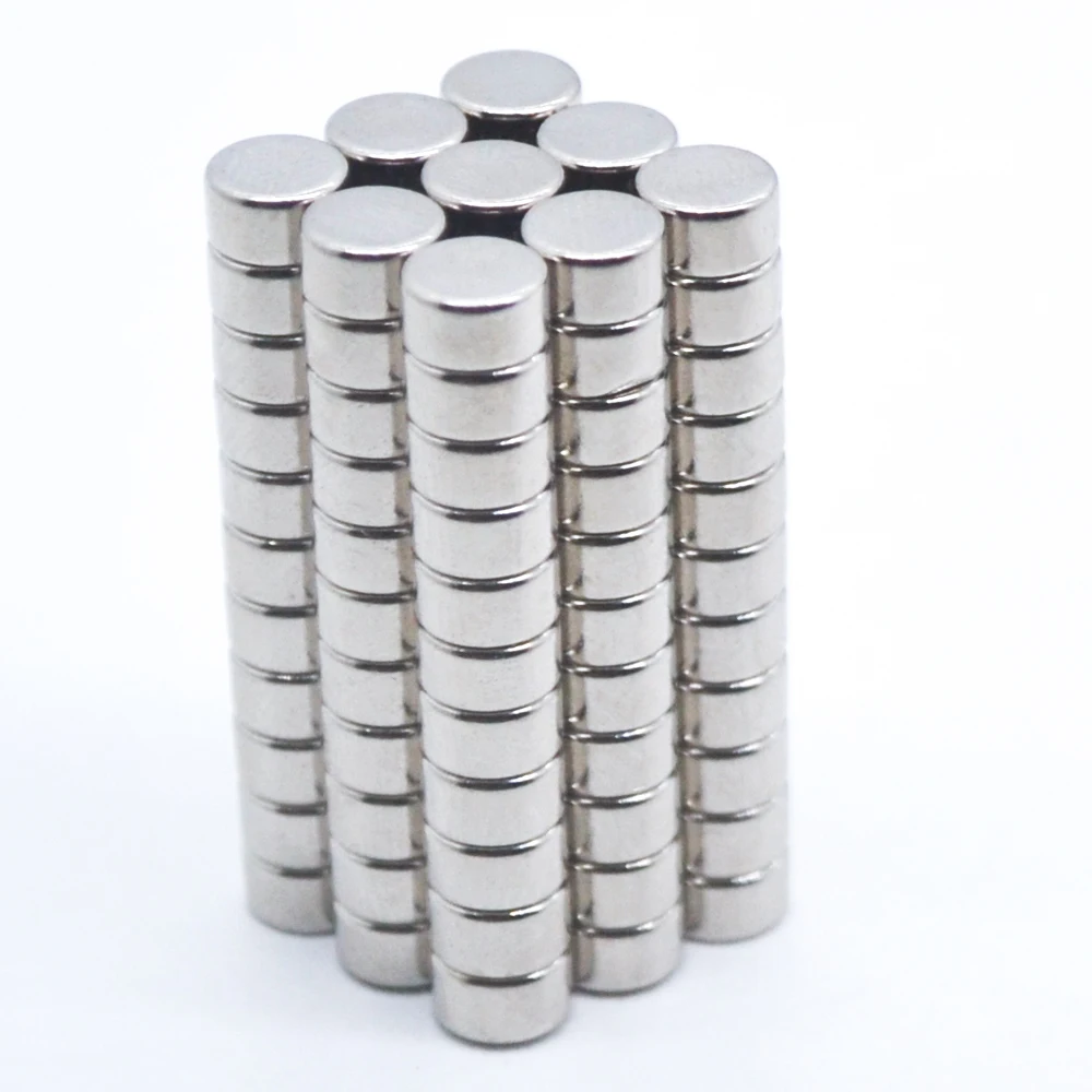 50pcs round magnet diameter 4*1  4*2  5*1 5*2 5*3mm small magnet round strong magnet neodymium magnet patch strong magnet magnet