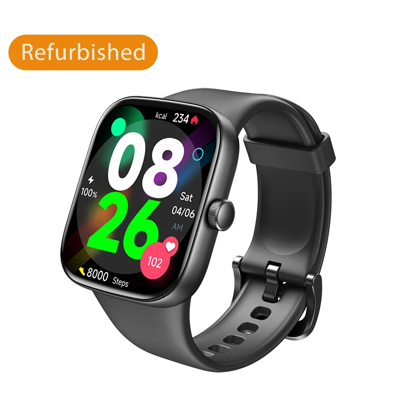 

Refurbished TOZO S7 Smartwatch Bluetooth Fitness Watch Sport Sleep Wearable Fitness Tracker Waterproof IP68 7-10 Days Battery