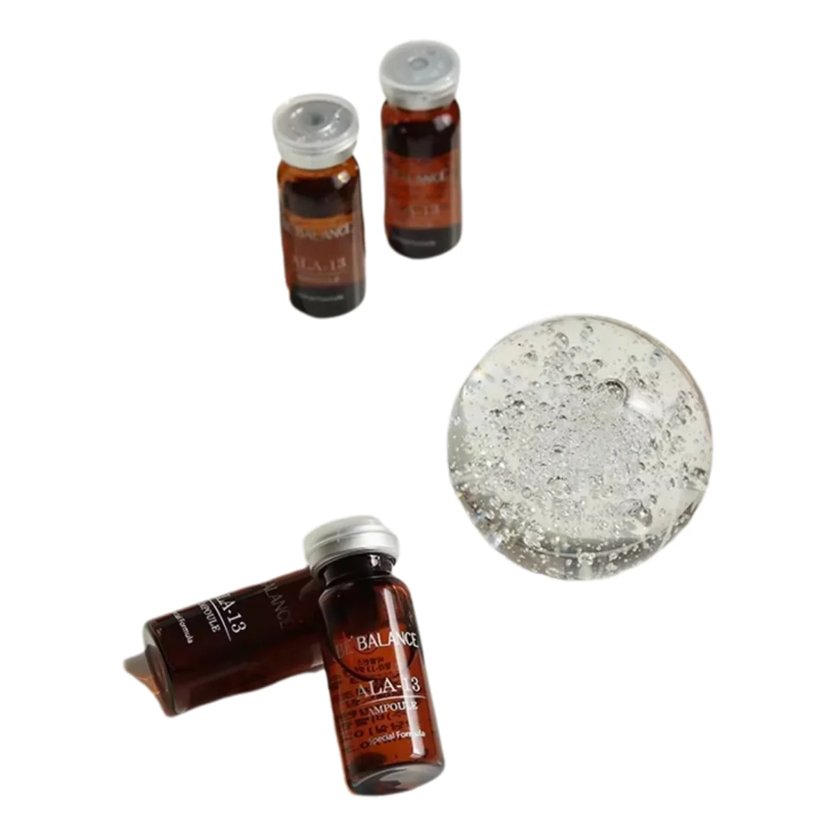 

2/4/5 vials 10ml Hyaluronic Acid Serum Essence Long-lasting Moisturizing Oil Control Rejuvenation Facial Skin For Men and Women