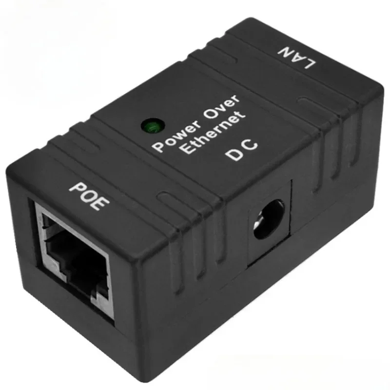 Répartiteur de puissance d'injecteur pour caméra IP, 100Mbps, 5V, 12V, 24V, 48V, 1A, adaptateur POE, accessoires techniques