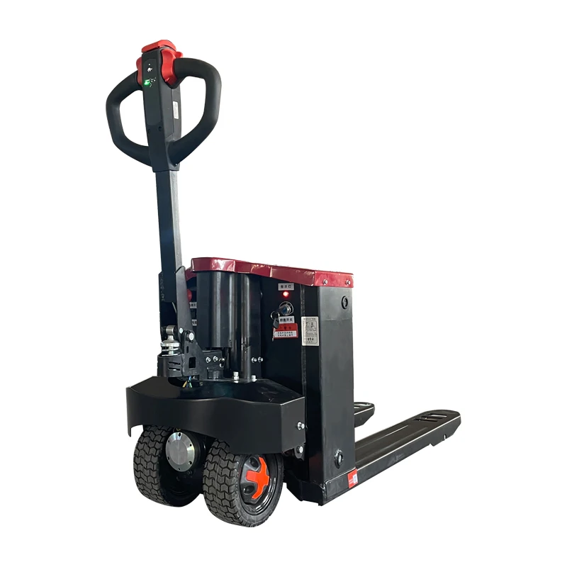 3 Ton off Road Solid Rubber Wheel Hydraulic Full Electric Pallet Truck Jack for Logistics