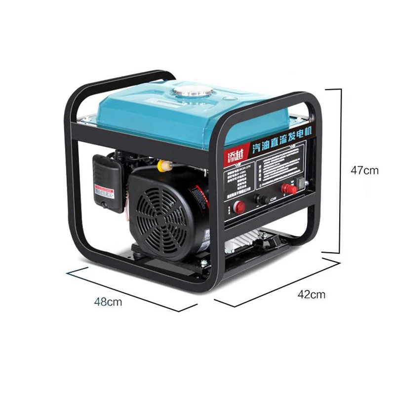 Vehicle 24V Air Conditioner Gasoline Generator Small Silent DC Truck Frequency Conversion Self Start Stop Diesel Vehicle