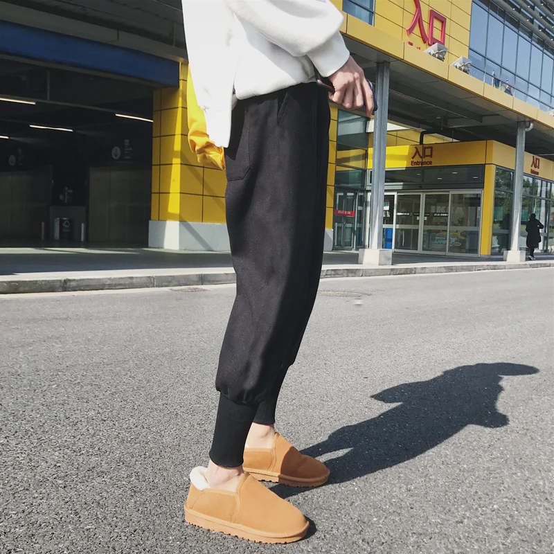 

Autumn Winter Trendy Harajuku Sle Men's Slim Fit Cargo Pants Loose Dad Workwear Functional Ninja Pants Long Sve T-irts