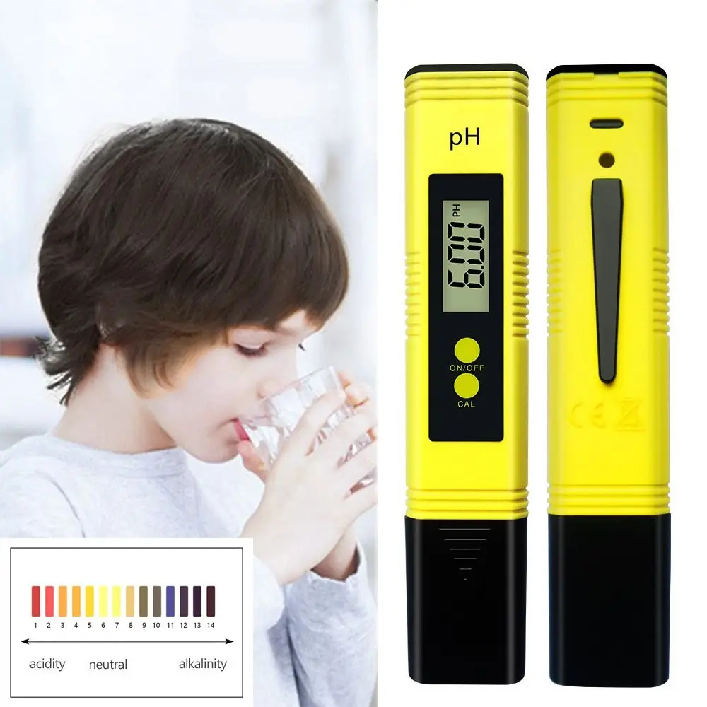 High Precision PH Meter Meter Digital LCD Digital Electric Water Tester Pen Aquarium Supply Water Quality Tester