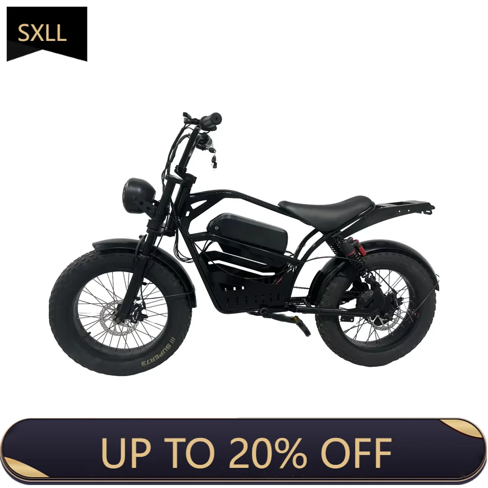 

SXLL 500W power with disc brake 500W motor 20ah lithium battery steel frame "