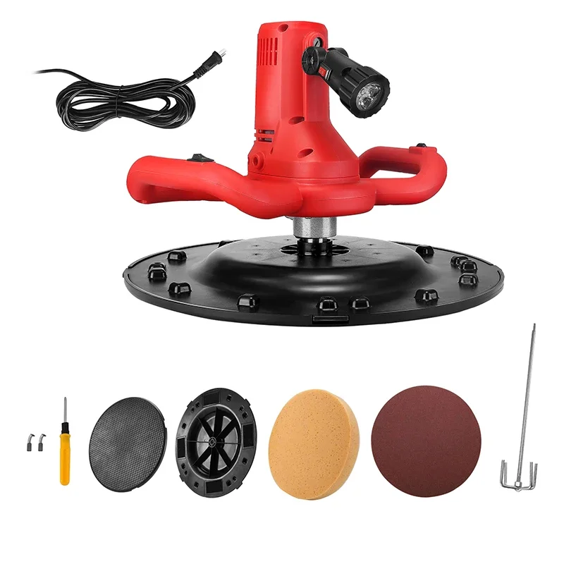 AC 220V 1700W Elettrico Spatola per malta cementizia Levigatura delle pareti Lucidatrice 80-600 giri/min Miscelatore automatico Strumento per intonacare