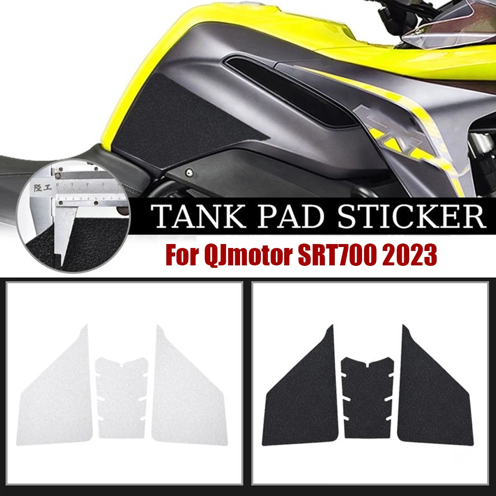 SRT 700 Motorcycle Accessories Sticker Decal Gas Scratch Resistant Fuel Tank Pad Protector Case For QJmotor SRT700 2023