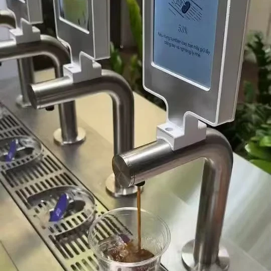 Milk Dispensing Cold Brew Coffee Vending Machine With Motor As Core Component