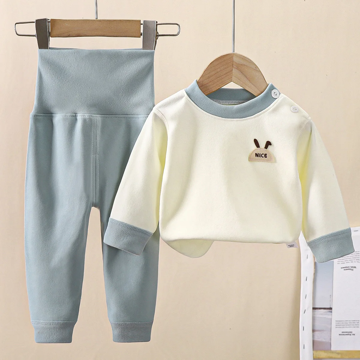 

Детский осенний комплект одежды и штанов, весенне-осенне-зимнее нижнее белье для мальчиков и девочек, зимняя одежда, одежда для малышей