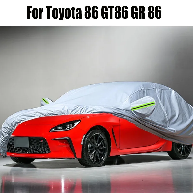 Outdoor Car Cover For Toyota 86 GT86 GR 86 Sun Shade Anti-UV Snow Rain Ice Prevent Waterproof Auto Cover
