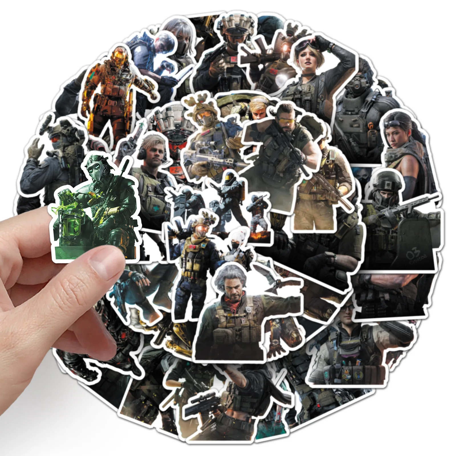 10/50PCS Delta Action Game Character Graffiti Stickers Special Operations Agent Sticker for Computer Stationery DIY Toys Secret