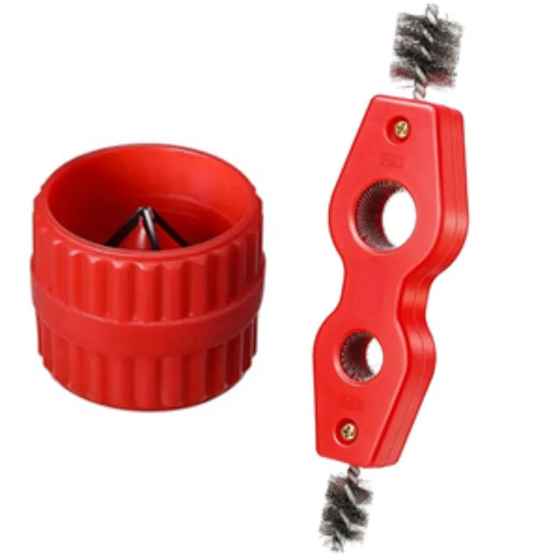 4-In-1 Double-Headed Copper Pipe Brush Tube Polish Cleaner For Internal And External Surfaces Plumbing Tool 2pcs