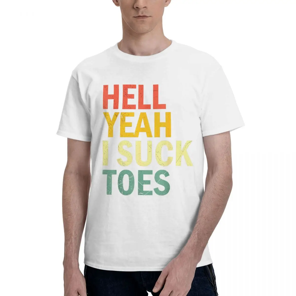 Colorful Slogan T-Shirt Movement Top tee Activity competition Title Hot Sale High grade Eur Size