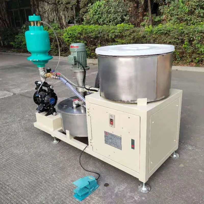 Portable Semi-Automatic Ceramic Mugs Glazing Machine Pottery Glazed Painting Machine For Ceramic Product