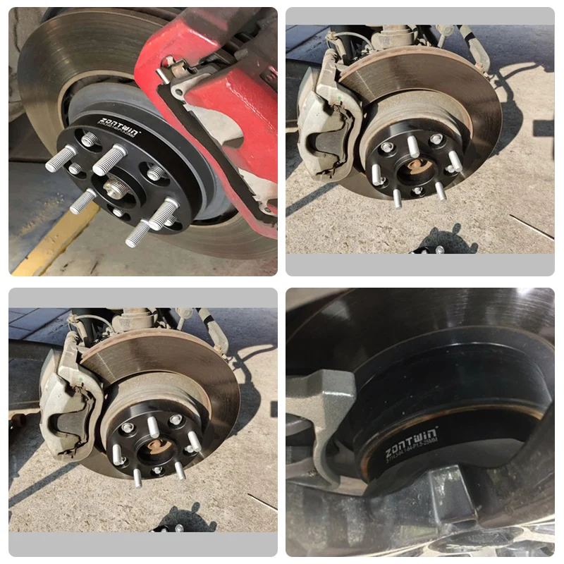 닛산 350Z/370Z/GTR/Maxima/Altima/Fuga/Leaf/Maxima/Bluebird 15/20/25/30/35mm 용 2 조각 5x114.3 66.1mm 휠 스페이서 어댑터 썸네일 4