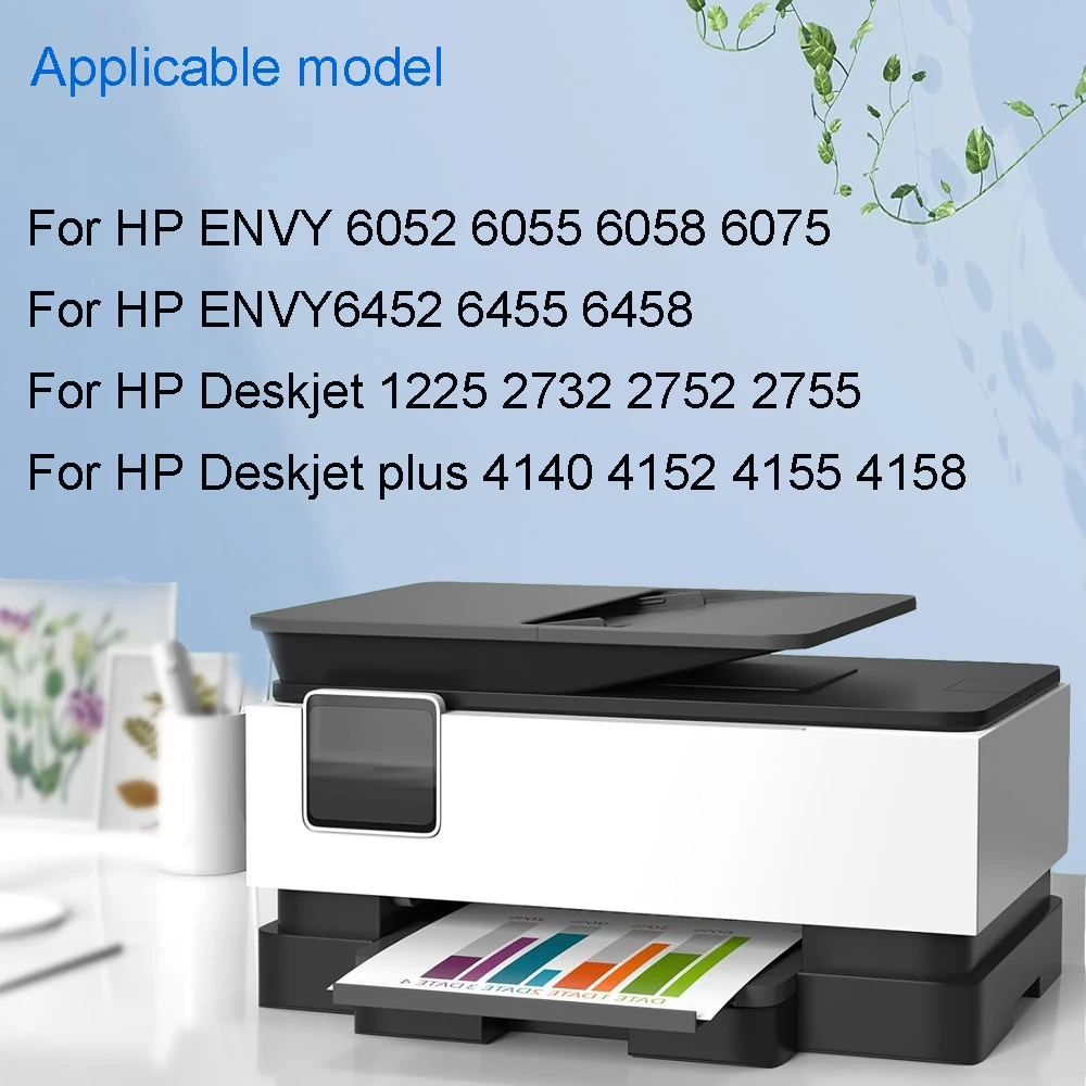 

for HP67XL Ink Cartridges Refillable compatible For HP Deskjet plus 2732 2752 2755 4140 4152 4155 4158 1225 printers For hp67 XL