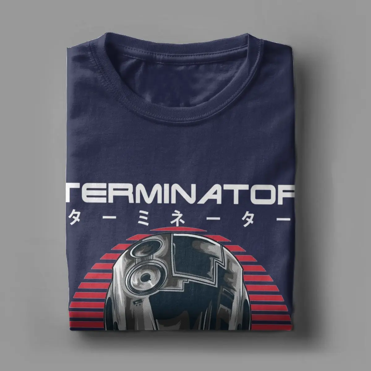 T-800 Terminators Men T Shirts Awesome Tee Shirt Short Sleeve Crewneck T-Shirts Pure Cotton Printed Tops