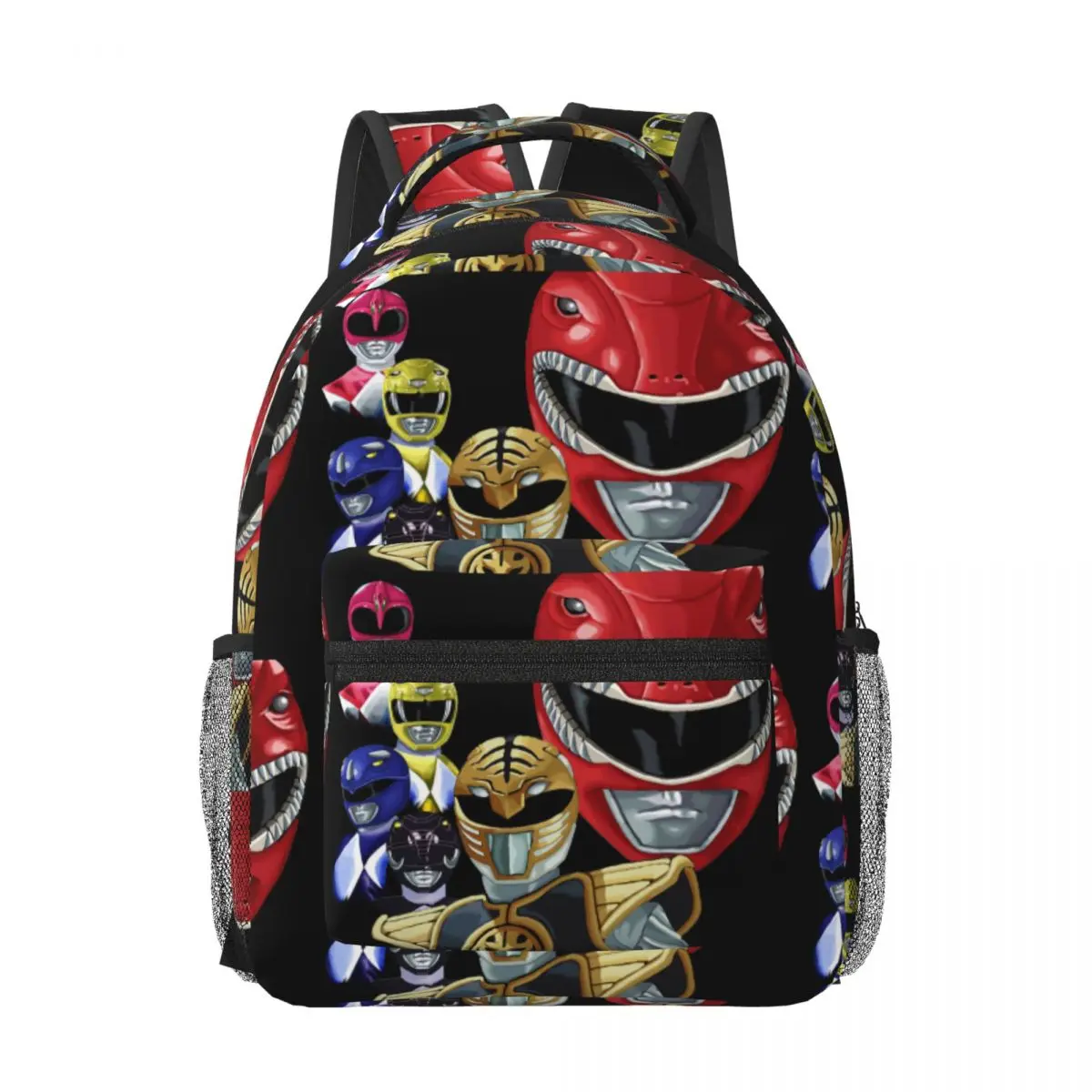

Mighty Morphin Power Ranger Woman Backpacks Boys Girls Bookbag Children School Bags Portability Travel Rucksack Shoulder Bag