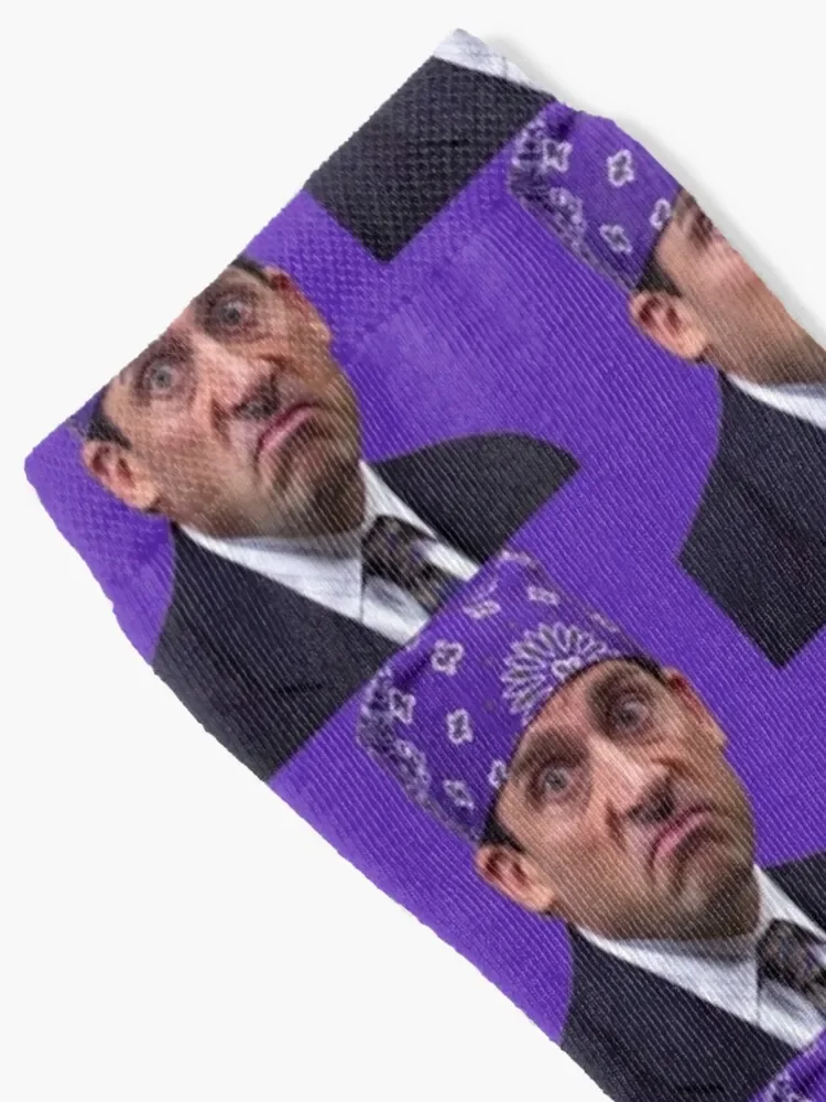 Prison Mike - The Office Socks crazy men cotton high quality Male Socks Women's