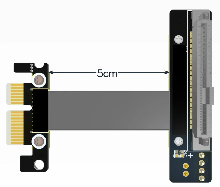 ADT-Link U.2 อินเทอร์เฟซ PCI-E 3.0 X1 ถึง U.2 SFF-8639 NVME Riser สาย U.2 NVME Extension Adapter SSD ข้อมูลสาย Gen3.0 ความเร็วสูง